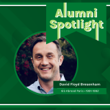 David Floyd Bresenham Alumni Spotlight Graphic