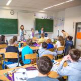 milan education blurred