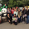 diverse students tokyo panda