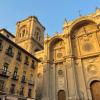granada cathedral at golden hour