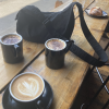 Three Cappuccinos at Shoe Lane Coffee on Tara Street