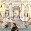 A Picture at The Trevi Fountain 