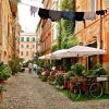 Rome side street scene