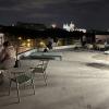 Almudena Cathedral shines brightly for all of Madrid to see after dark.