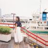 Disposable camera picture of me in Osaka