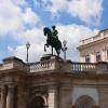 A horse statue riding over Vienna