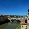 The Ponte Vecchio in Florence during midday