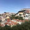 Lisbon seen from a hillside