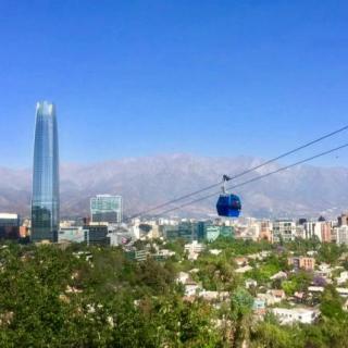 Santiago landscape shot
