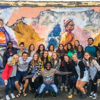 Group photo in Cape Town