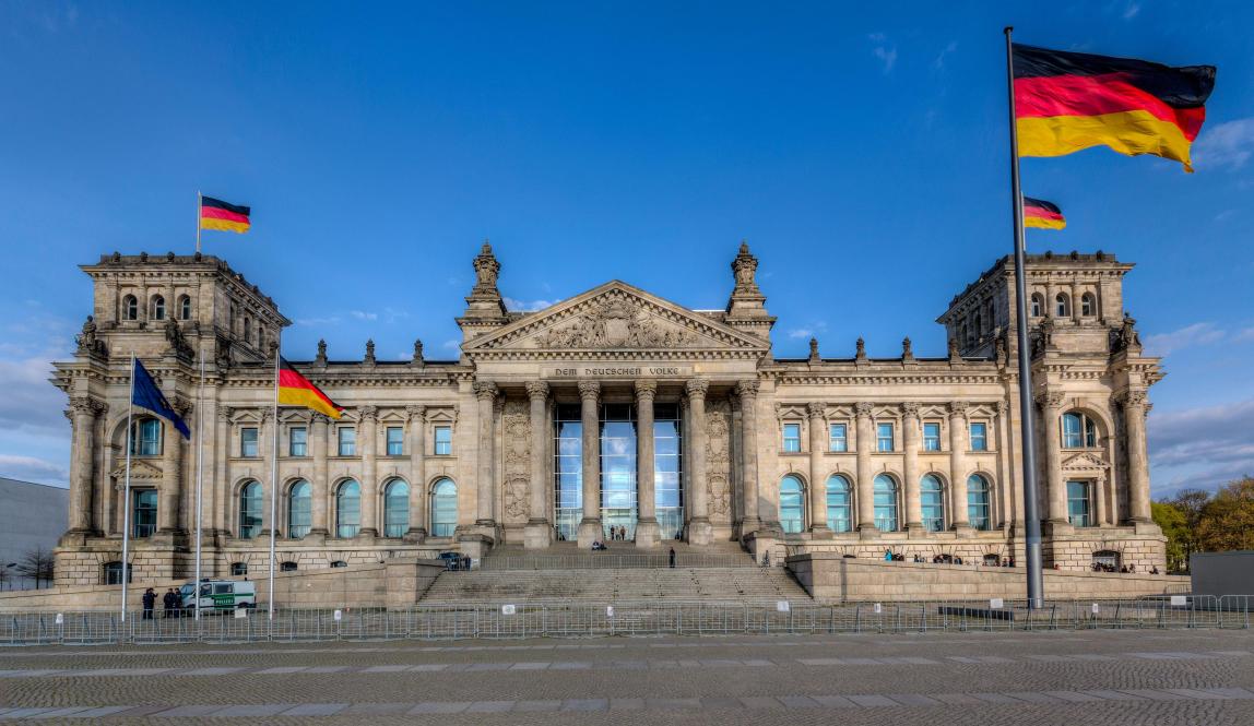Bundestag, German Parliament, in Berlin