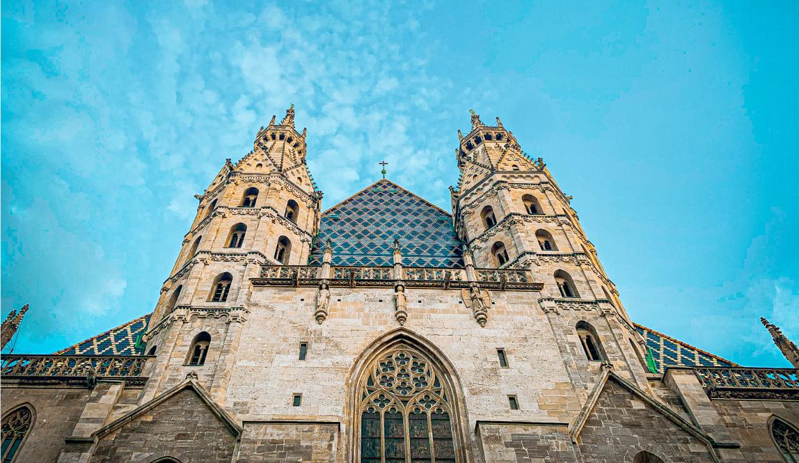 St. Stephen's Cathedral in Vienna, Austria.