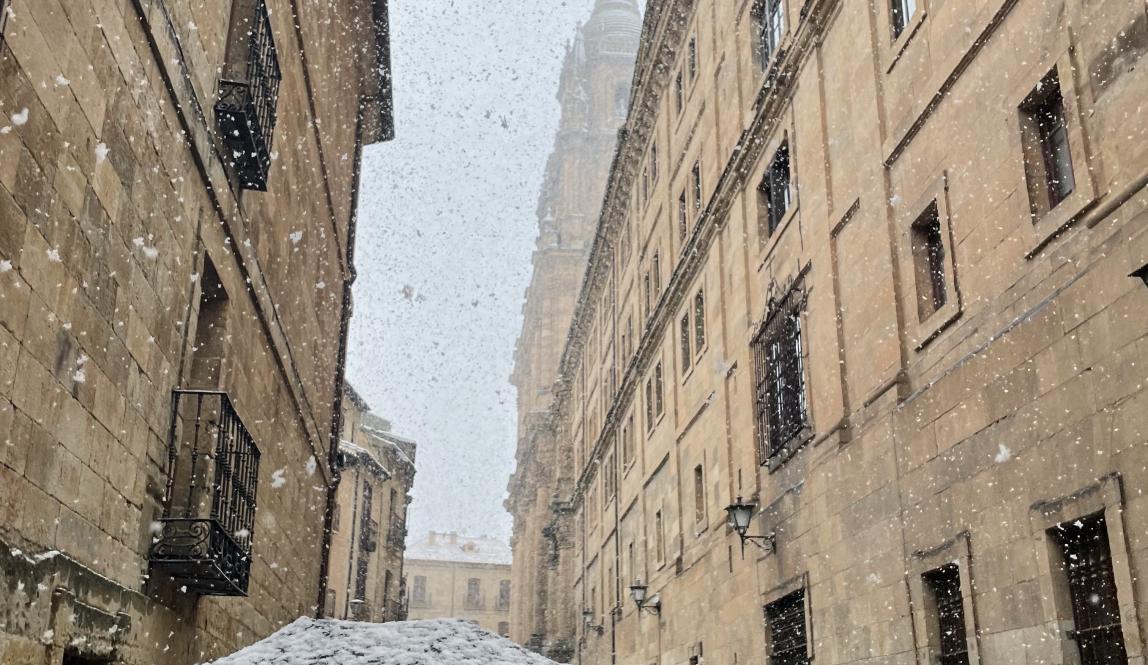Snow in Salamanca