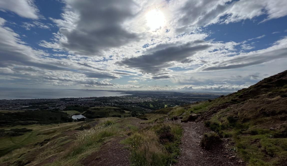 Arthur's Seat view, Edinburgh