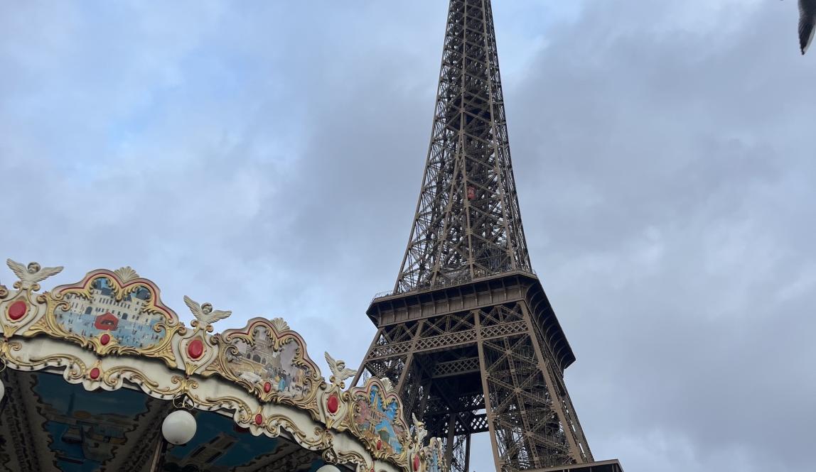 The Eiffel Tower and Carousel 