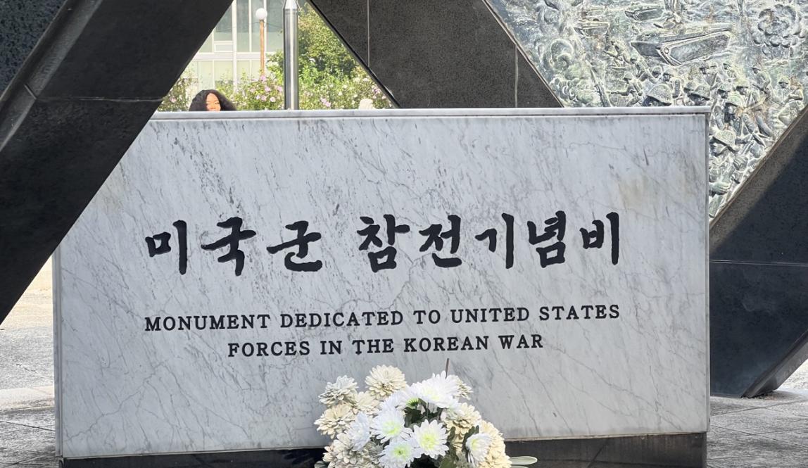 Korean War Monument Dedicated to US Forces