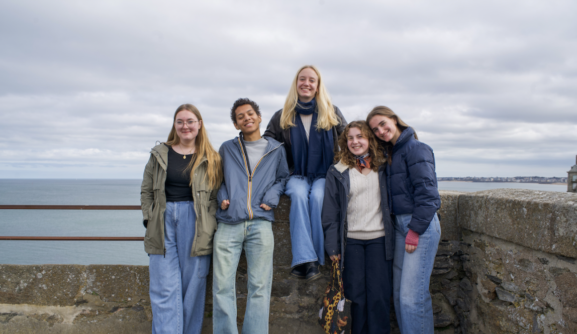 Nantes student in St Malo