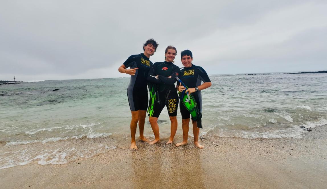 me & friends before snorkeling