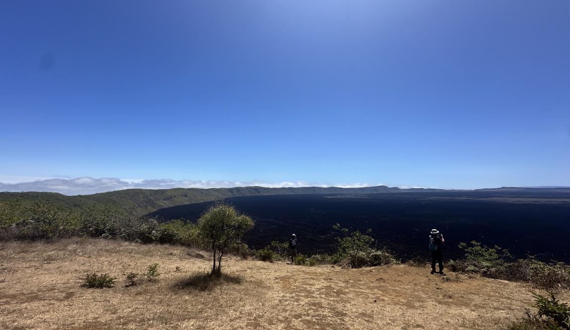 caldera at Sierra Negra