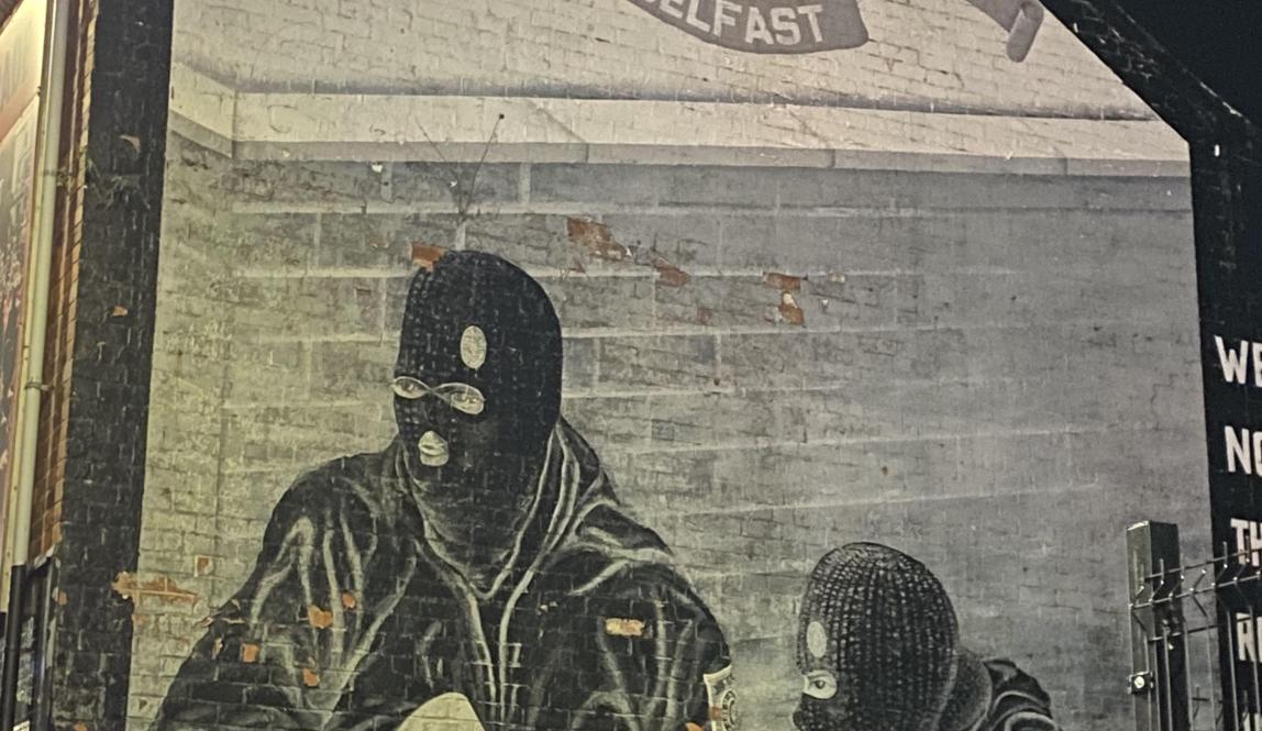 Mural in a Unionist Neighborhood