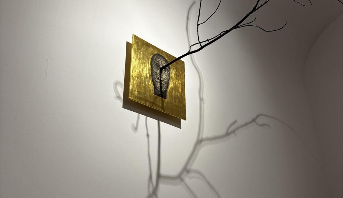 Art piece in a museum