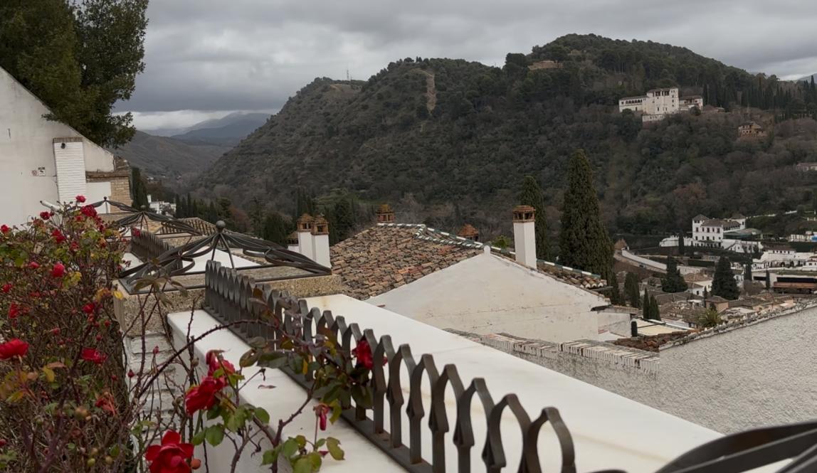 View of the Alhambra from an ancient mosque