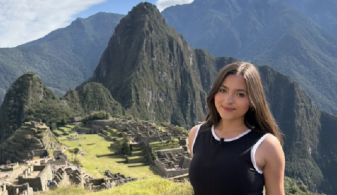 Me in front of Machu Picchu