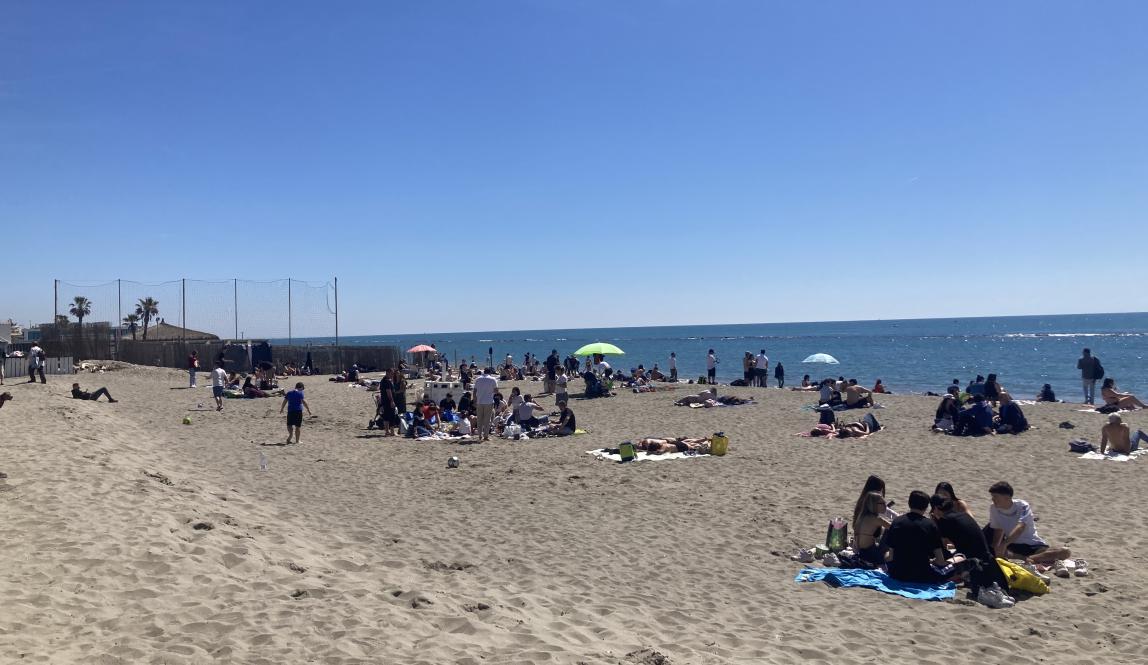 A beautiful spring day in Ostia