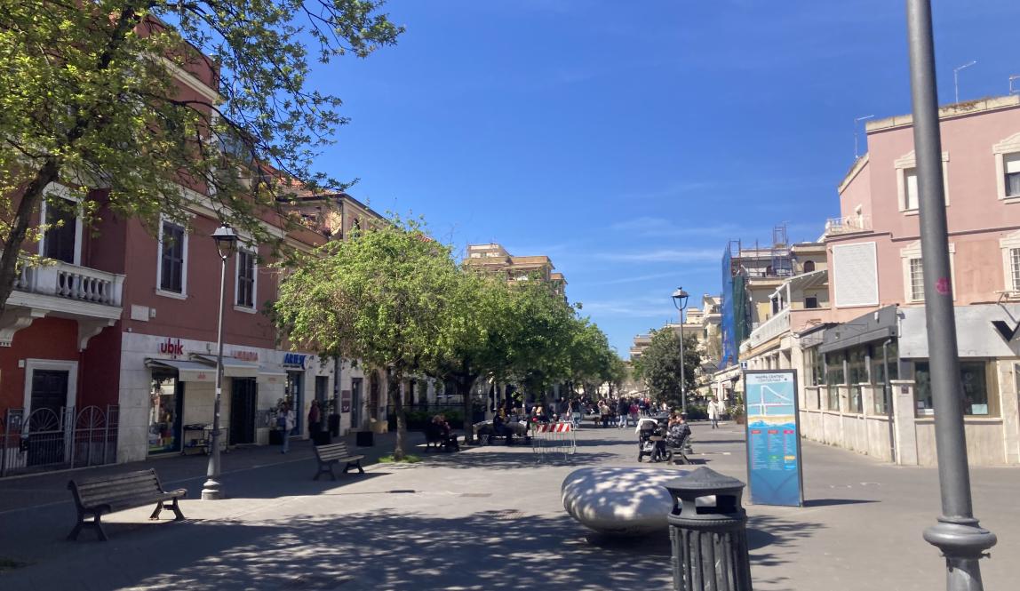 A quiet little street in Ostia