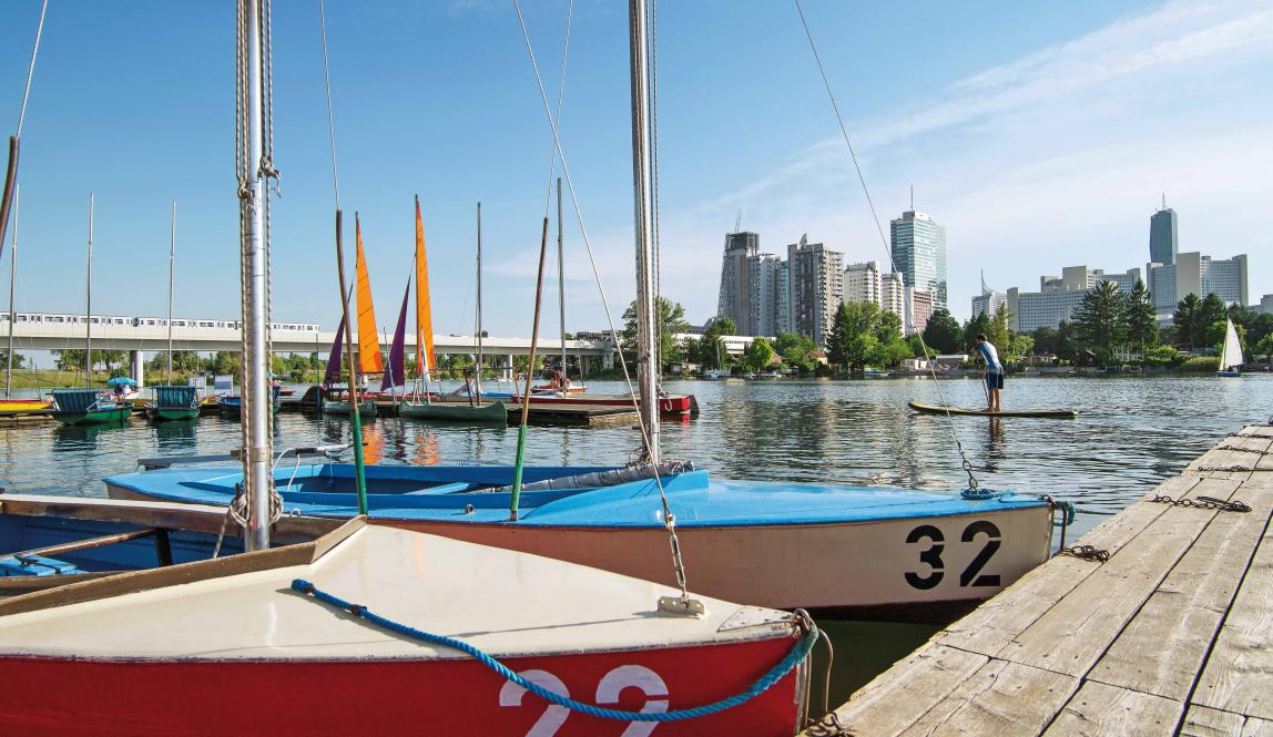 Vienna Danube River 