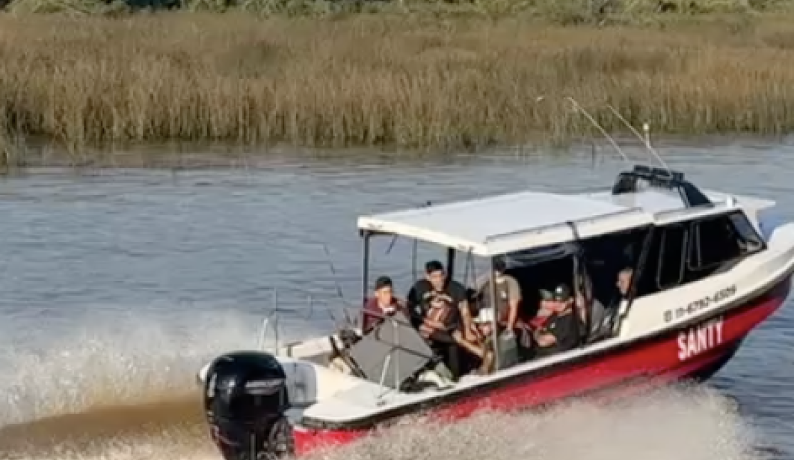 Boat in the river