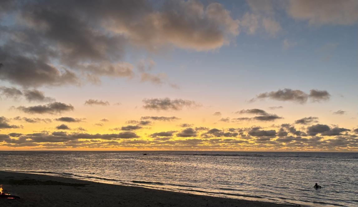 A sunset
