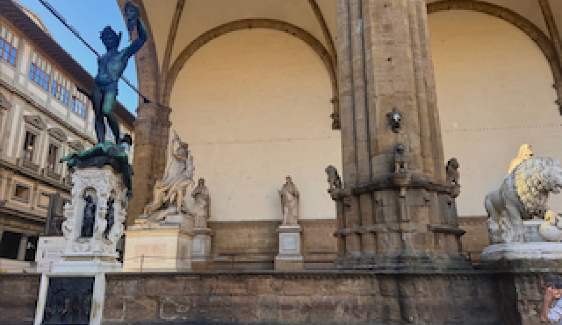 The Loggia dei lanzi