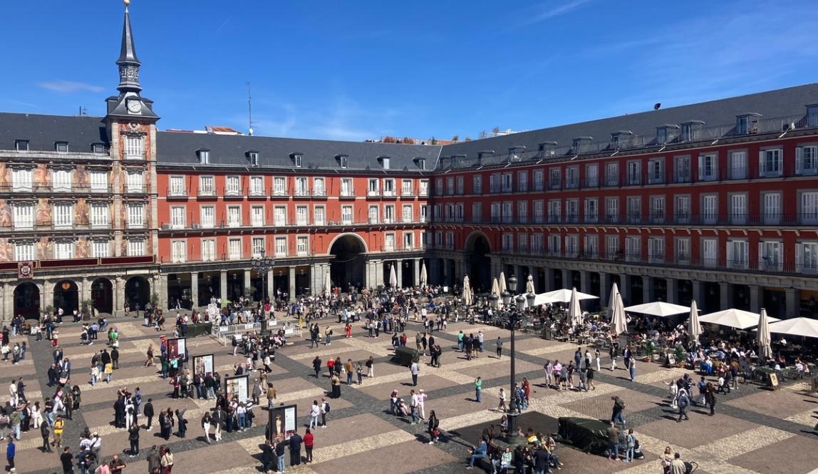 Plaza Mayor in Madrid, Spain