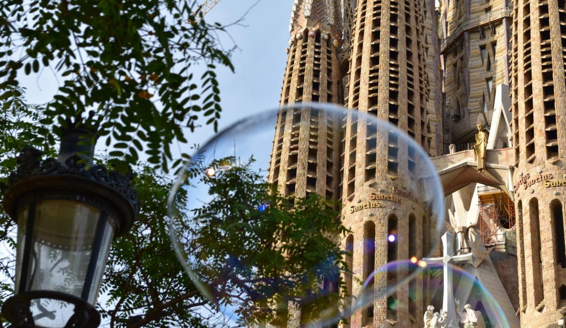 La Sagrada Familia in Barcelona