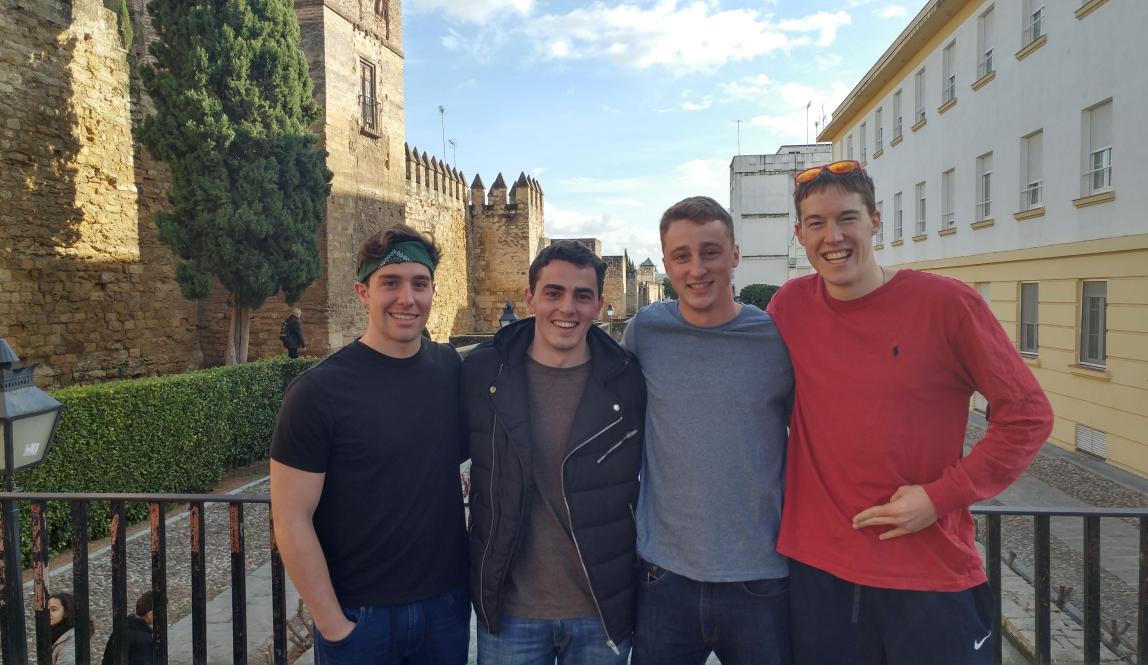 IES Abroad Madrid students on a trip to Córdoba, Spain