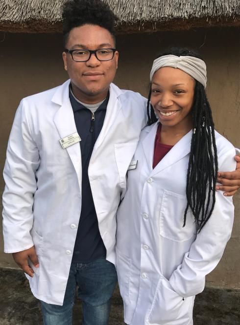 two clinical observation health studies students