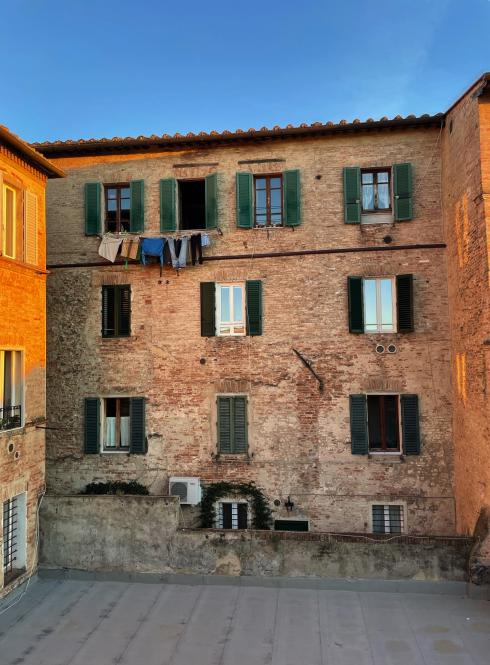 Photo of some apartments in Siena 