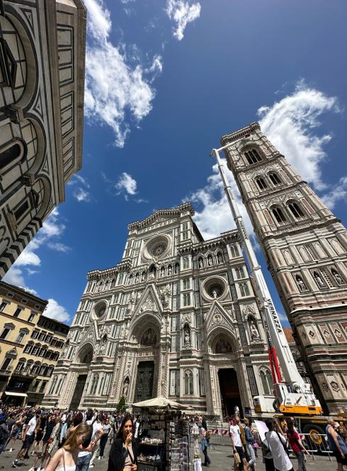 florence duomo on a sunny day