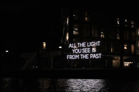 All The Light You See Is From The Past
