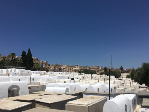 The Jewish cemetery in Fez