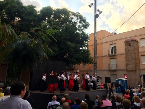 A Flamenco festival in our district.