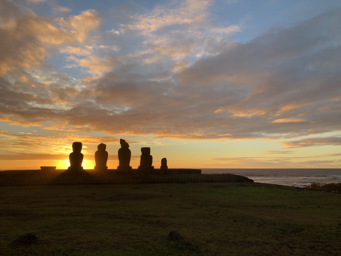 Rapa Nui Sunset 