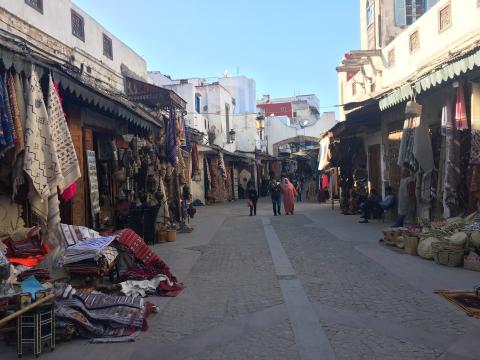 Rue des Consuls in Rabat