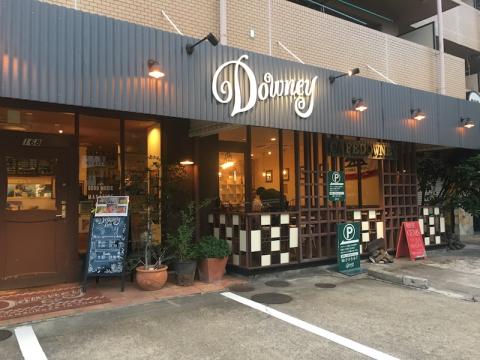 The outside of Downey Cafe in Nagoya, Japan