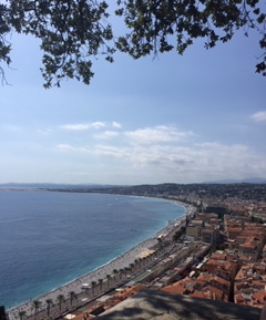 The View of Nice from Castle Hill