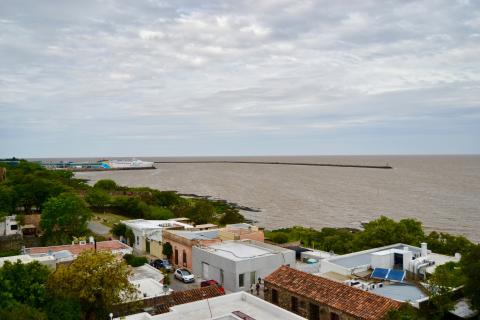 Views from the lighthouse  Colonia, Uruguay