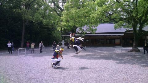 men fighting with samurai swords