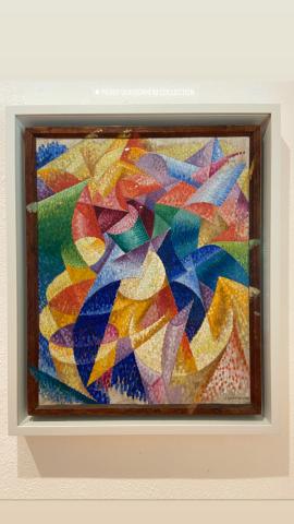 colorful geometric piece by Wassily Kandinsky 