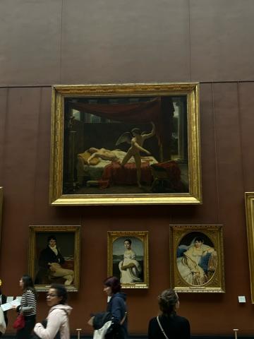 painting at the louvre